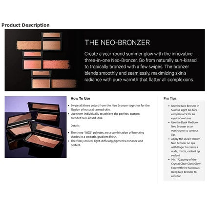 Fard de obraz bronzant, Kevyn Aucoin, Neo-Bronzer Sunrise Light