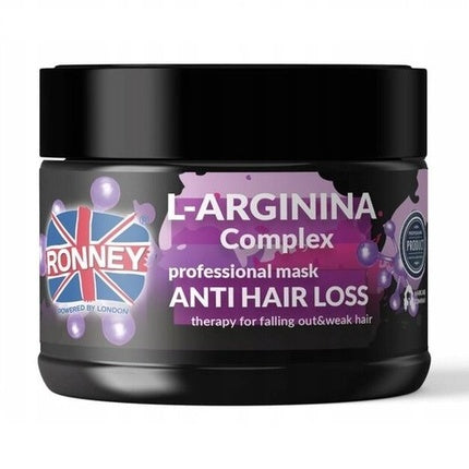 Mască pentru păr, Ronney, L-Arginine Complex Professional Mask Anti Hair Loss, 365g