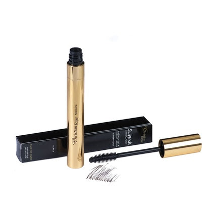 Mascara Christian Faye Superb Mascara Black, negru, ambalaj metalic