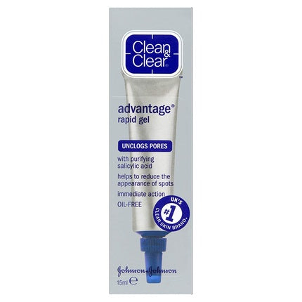 Gel Tratament Acnee, Clean & Clear Advantage, Acid Salicilic, 15ml