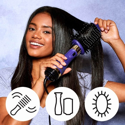 Uscător de păr, Hot Tools, Pro Signature, violet, design oval