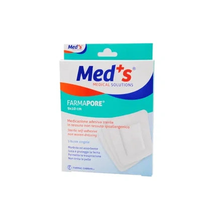 Bandaj Steril Adhesiv Med+s Farmapore 9x10cm