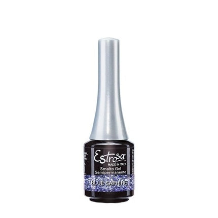 Lac gel, Estrosa, Blue Sapphire, glitter