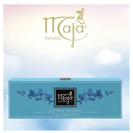 Săpun Maja, Aqua Turquoise, 3 bucăți