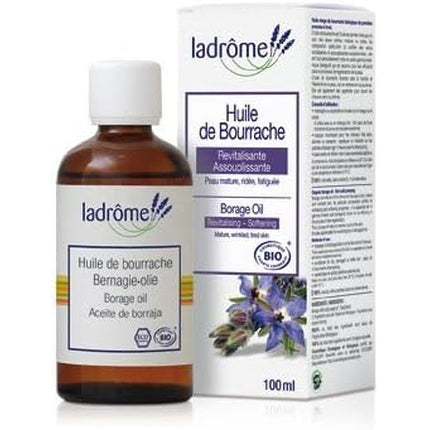 Ulei Corporal Ladrôme Organic Borage Botanical Oil 100ml, Sticlă Maro