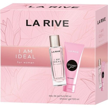 Set cadou parfum La Rive, I Am Ideal, 90ml + Gel de dus 100ml