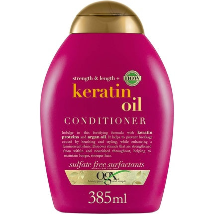 Balsam OGX Strength & Length + Keratin Oil, 385ml