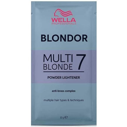 Pudră Decolorantă Wella Blondor Multi Blonde 7, Anti-Brass Complex, 30g