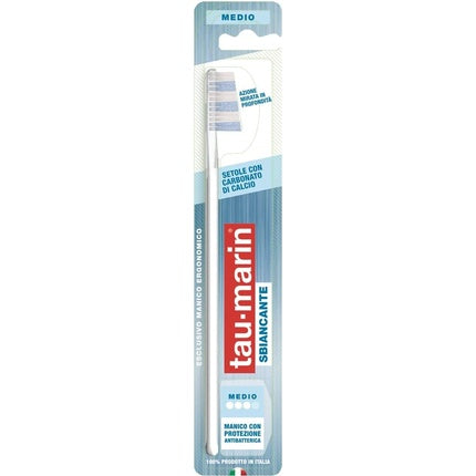 Periuță de dinți antibacteriană Tau-marin Professional 27, Alb, Medium