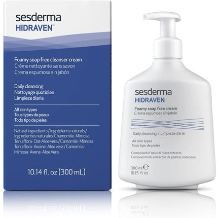 Gel de curățare față, Sesderma Hidraven, 300ml