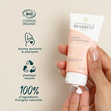 Crema de Mâini Reparatoare, Laboratoires De Biarritz, CicaRepa, 50ml