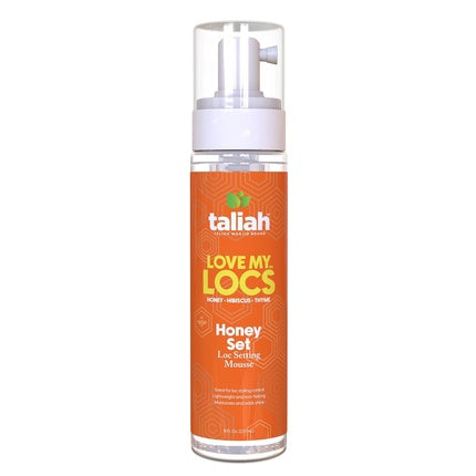Taliah Waajid Love My Locs Honey Set Loc Hair Mousse, Prindere Fermă, Natural, 8oz