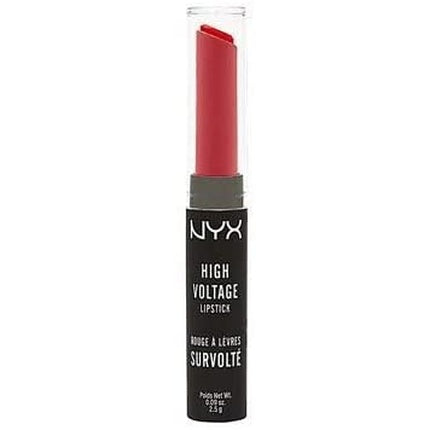 Ruj NYX High Voltage Lipstick Hollywood #06, Culoare roșu intens