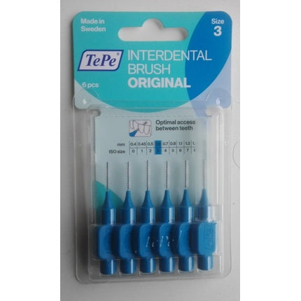 Periuțe interdentare TePe, multicolor, diverse mărimi
