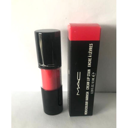 MAC Versicolor Cream Lip Stain, Roșu Intens, 19 g