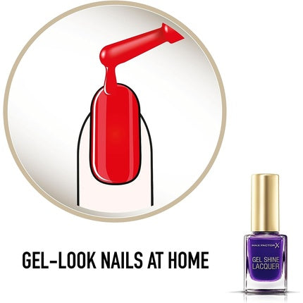 Lac de unghii, Max Factor, Gel Shine Lacquer, violet