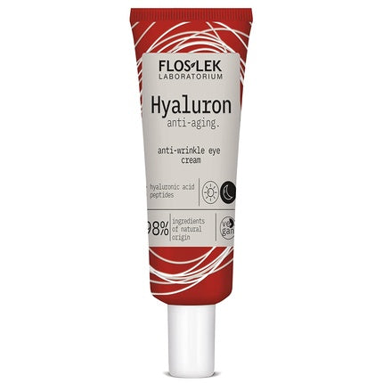 Cremă antirid ochi, Floslek, HYALURON, 30 ml
