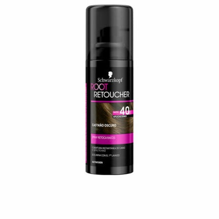 Spray colorant păr, Syoss, Retoucher Rădăcini, castaniu închis 120ml