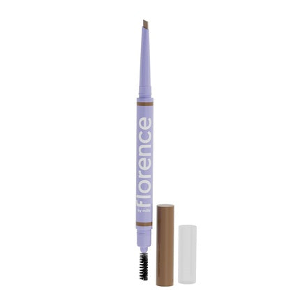 Creion pentru Sprâncene, Florence By Mills, Tint n' Tame, Vârf Înclinat, Culoare Light Brown