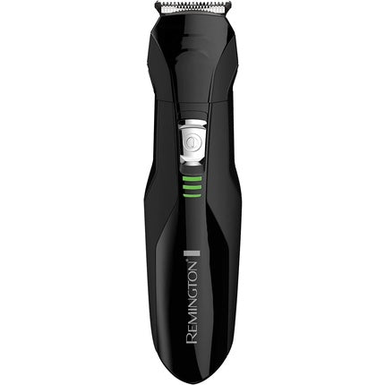 Set de îngrijire barbă, trimmer păr, Remington PG6020, negru, lame din oțel inoxidabil, 4 accesorii