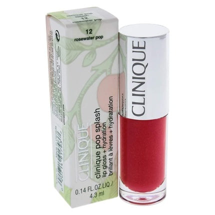 Luciu de buze Clinique Pop Splash Rosewater 4.3ml