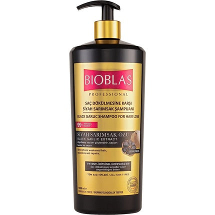 Șampon Bioblas Anti Hair Loss cu Extract de Usturoi Negru, 1000ml