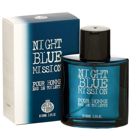Eau de Toilette, Real Time, Night Blue Mission, 100ml