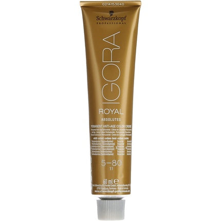 Vopsea de par, Schwarzkopf, IR Absolutes 5-80, 60ml