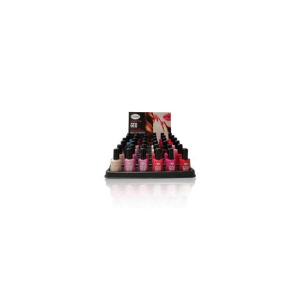 Vernis Unghii Gel Effect, Nurana, Set Display 36 Butoiașe, Culori Mixte