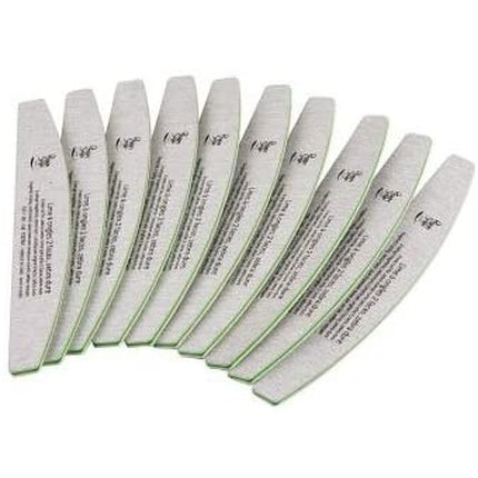 File pentru unghii Peggy Sage Zebra Hard 100/180, set de 10 bucăți