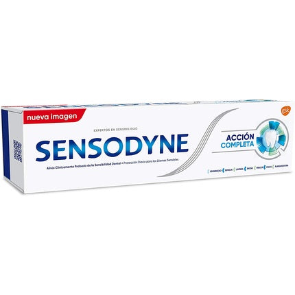 Pastă de dinți Sensodyne, Acțiune Completă, alb
