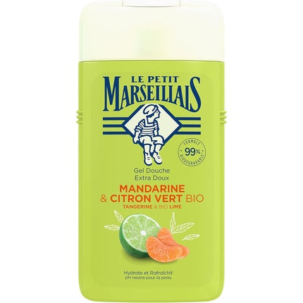Gel de Duș Le Petit Marseillais, Organic Mandarin & Lime, 250ml