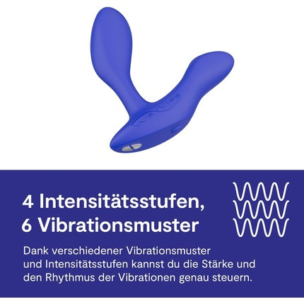 Masator Prostată We-Vibe Vector Silicon Albastru