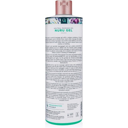 Ulei masaj, Exotiq, Nuru Gel, 500ml, floral