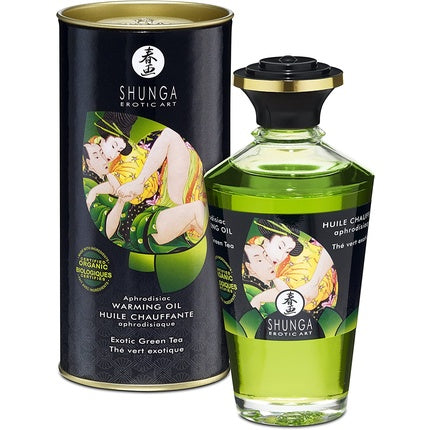 Ulei de masaj Shunga, 100 ml, verde