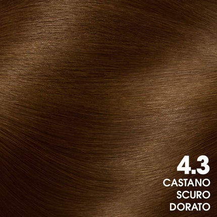 Vopsea păr, Garnier, Olia 4.3, maro auriu închis