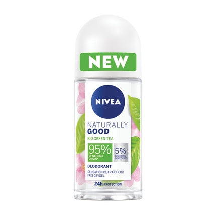 Deodorant roll-on Nivea, Naturally Good, ceai verde