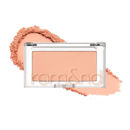 Rum&Nd Blush, C01 Peach Chip, pudră blush, ambalaj transparent
