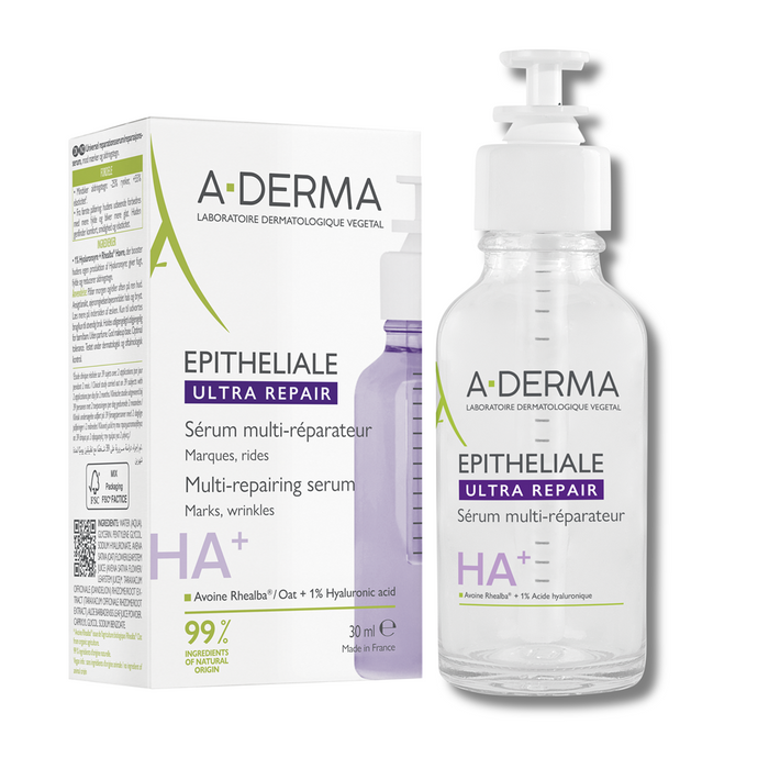 Ser A-Derma Epitheliale Ultra Repair, reparator, pentru față, 30 ml