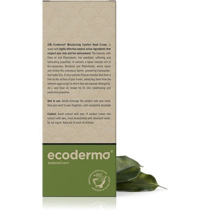 Cremă mâini, Ecoderma, 75ml, ulei de măsline
