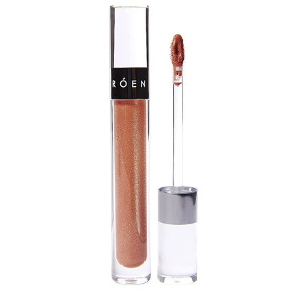 Lip Gloss, Róen, Natural Kiss My Liquid Shimmery Nude Rose