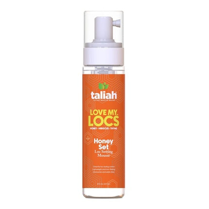 Taliah Waajid Love My Locs Honey Set Loc Hair Mousse, Prindere Fermă, Natural, 8oz