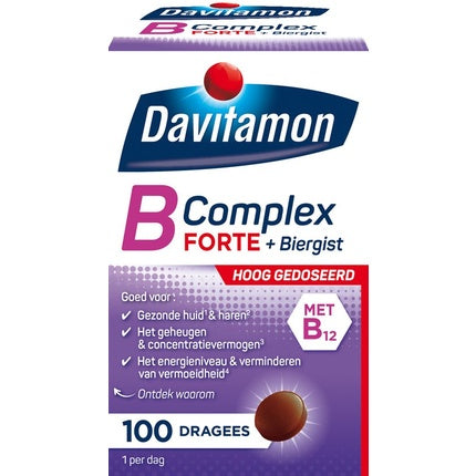 Davitamon B Complex Forte, 100 dragee, vitamine complexe