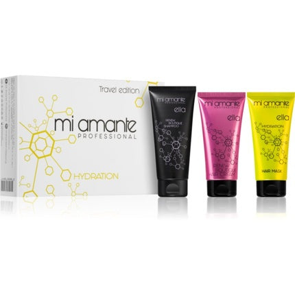 Set de Îngrijire a Părului Mi Amante Professional Ella Hydration Travel Set