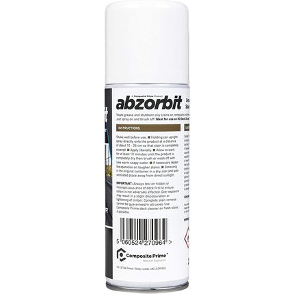 Spray curățare, Composite Prime, Abzorbit, pentru pete grăsime și ulei