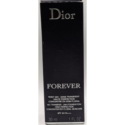Fond de ten Dior Forever Skin Glow SPF20, 30ml, culoare 00 Neutral/Glow