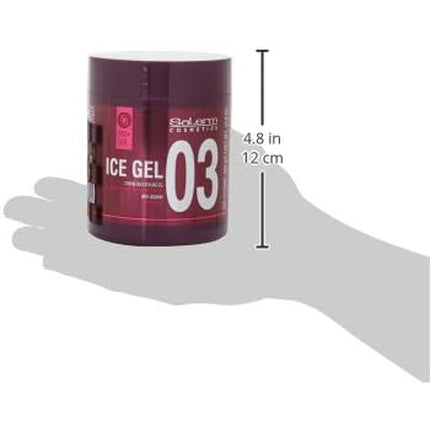 Gel de păr, Salerm Cosmetics, Ice Gel, fixare puternică 500ml
