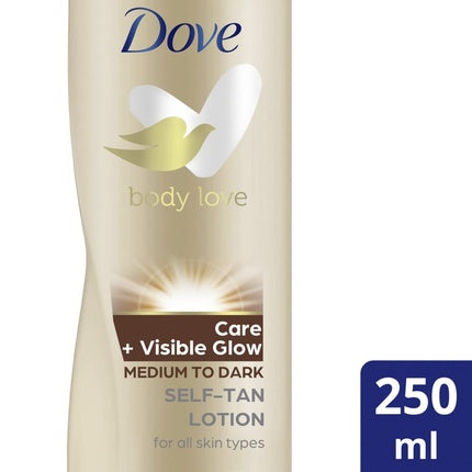 Loțiune Autobronzantă, Dove, Visible Glow, 250ml