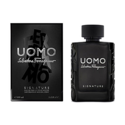 Eau de Parfum Salvatore Ferragamo Uomo Signature, negru, 100 ml