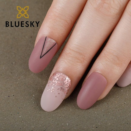 Lac Gel, Bluesky, Matte, Top Coat, 15ml